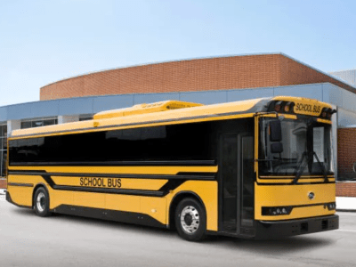 Chinese develop electric school bus with bi-directional charging