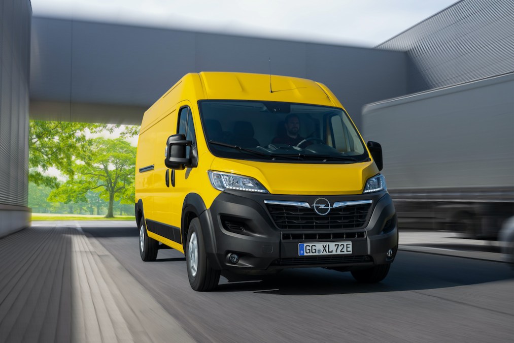 Opel launches Movano-e, its first electric large van and rival to Ford’s Transit