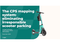 Micromobility: eliminating irresponsible scooter parking
