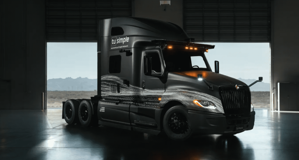 TuSimple picks up first customer for its driverless trucking service