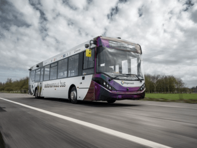 The UK’s first full-sized Level 4 bus starts live testing