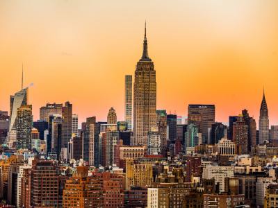 landscape photo of New York Empire State Building