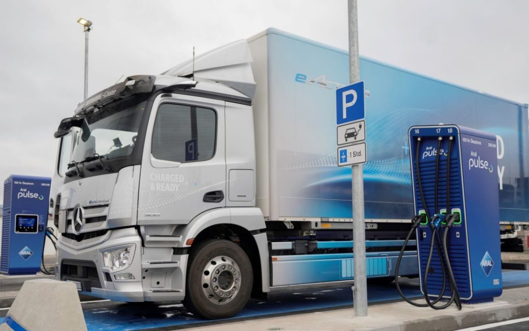 bp Pulse launches Europe’s first public charging corridor for electric trucks