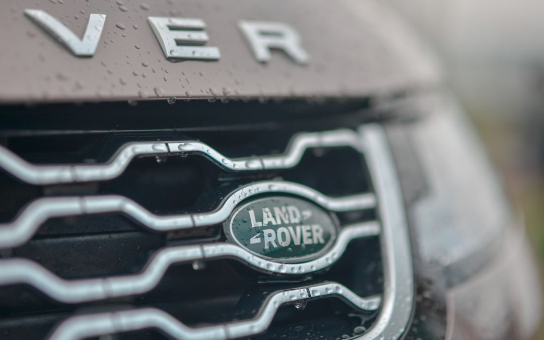black Land Rover emblem