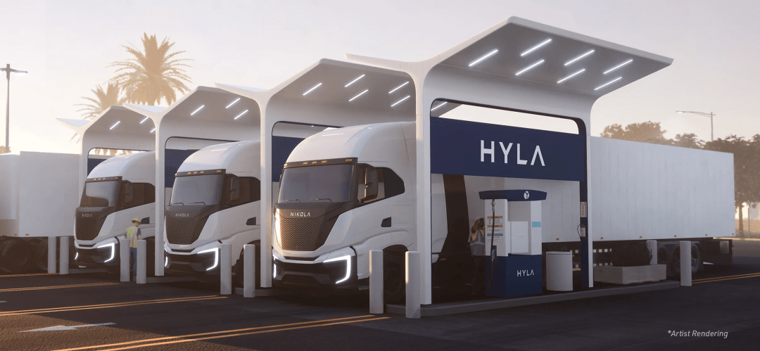 Nikola announce production of 500-mile hydrogen trucks and new California refuelling stations