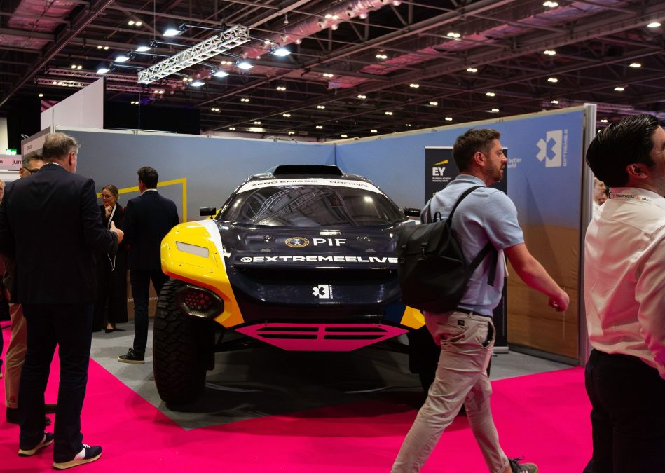 EY tell-all about their Extreme E racing vehicle and commitment to net-zero