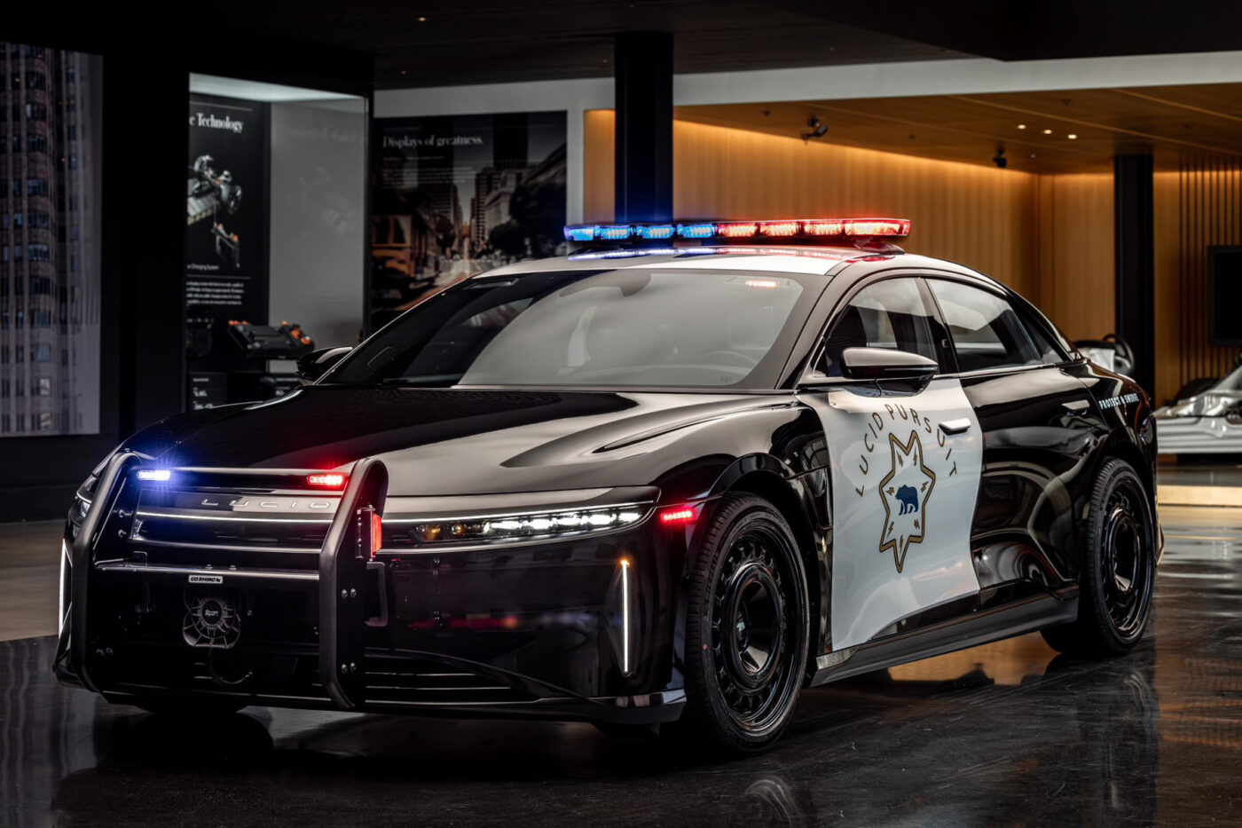 California trials Lucid EVs as police pursuit cars - Autos - MOVEMNT
