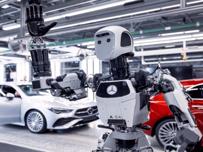 Mercedes' Apollo robot