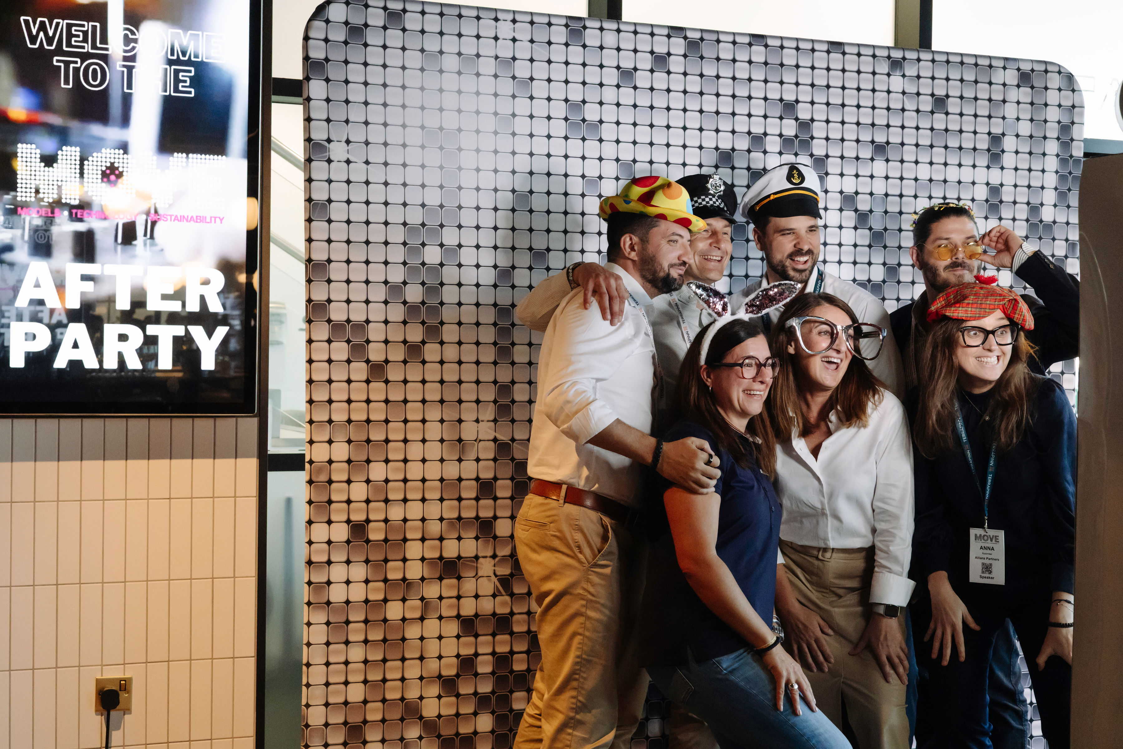 People partying at MOVE America 2024 afterparty