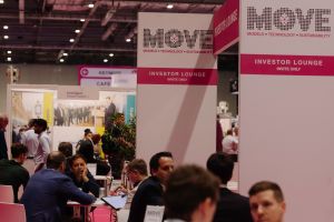 Investor lounges at MOVE 2025