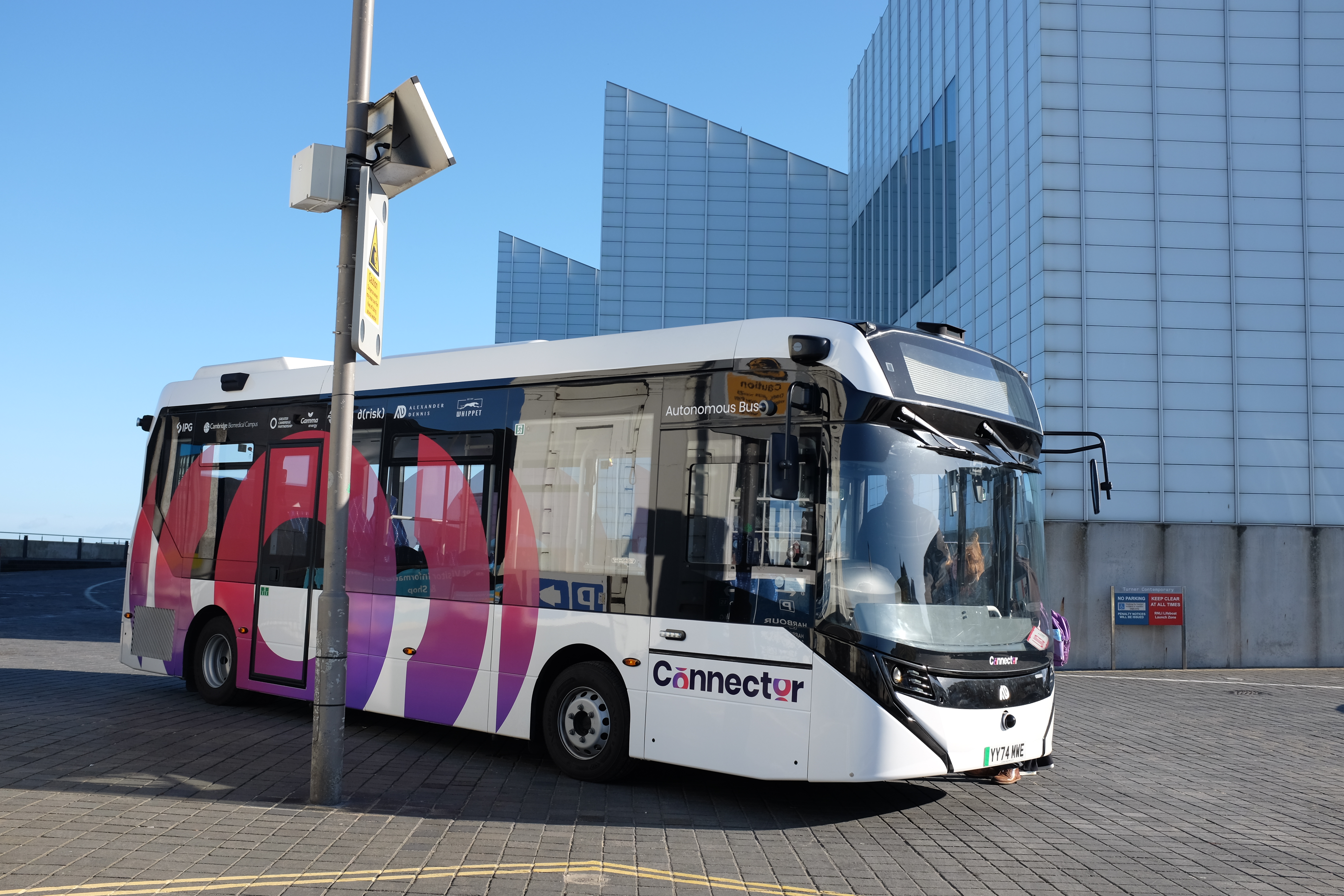 The Alexander Dennis Enviro100AEV Bus