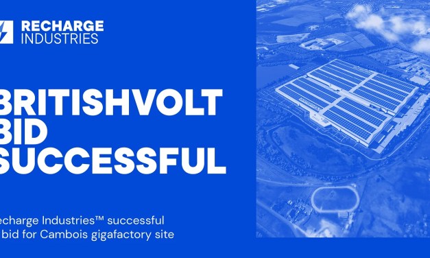 Recharge Industries to bring Britishvolt out of administration