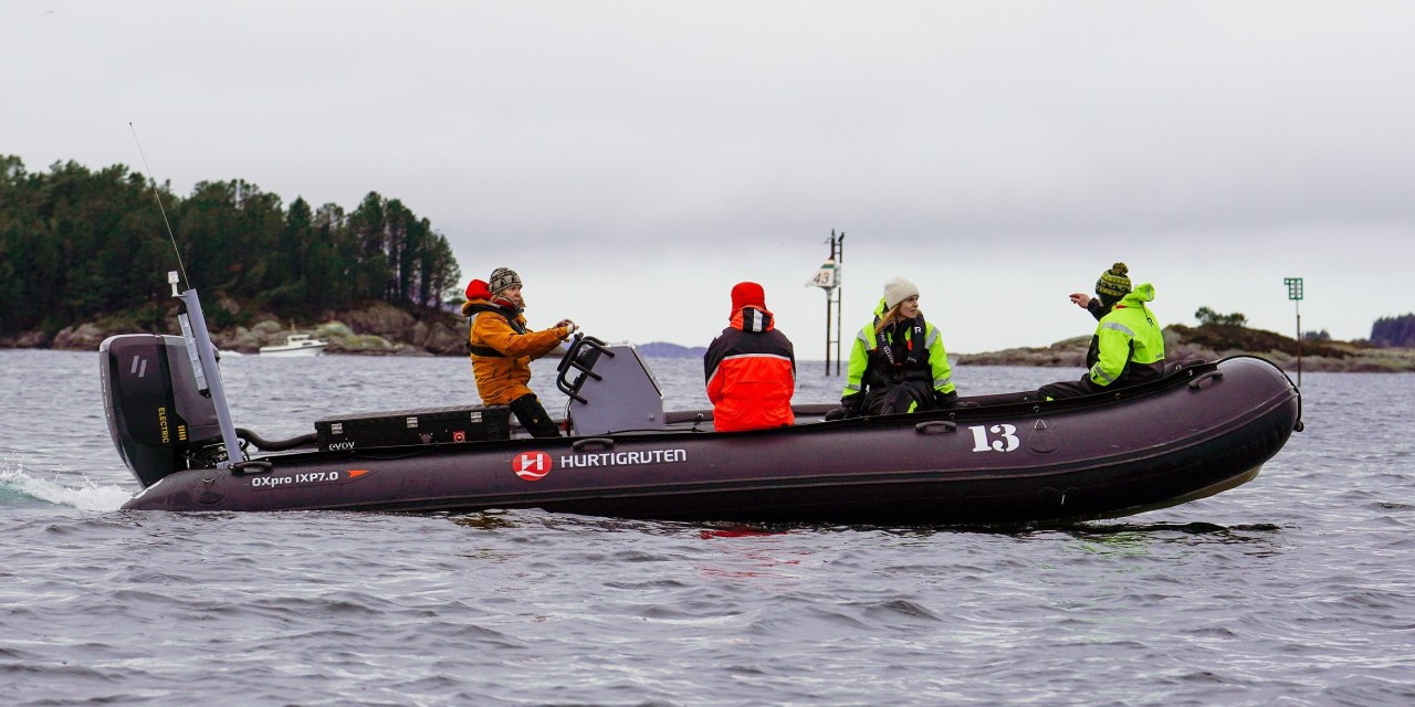 Evoy and Hurtigruten Expeditions launch first electric high-power tender boats for expedition cruises