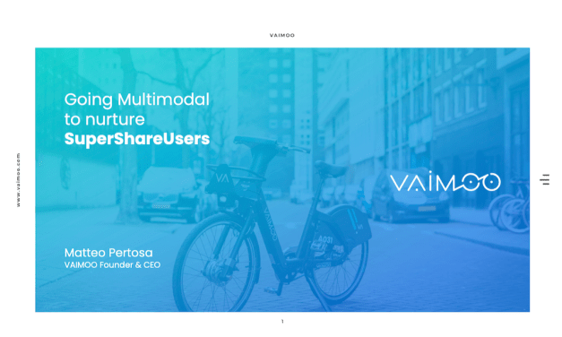 Micromobility: going multimodal to nurture SuperShareUsers