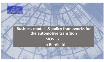 Business models: designing a policy framework for the European EV transition