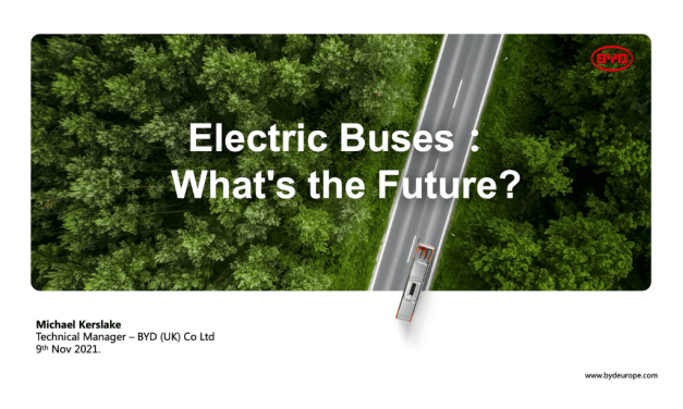 Bus trans: electric buses, what’s the future?