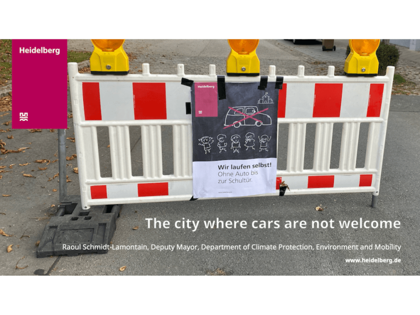 Smart cities: Heidelburg — the city where cars are not welcome