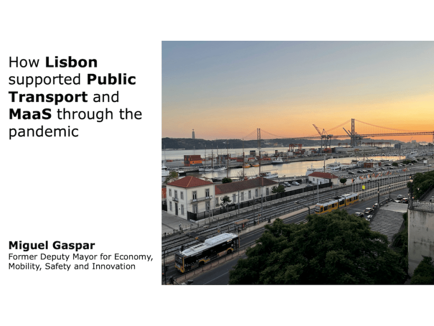 MaaS: how Lisbon supported mobility through the pandemic