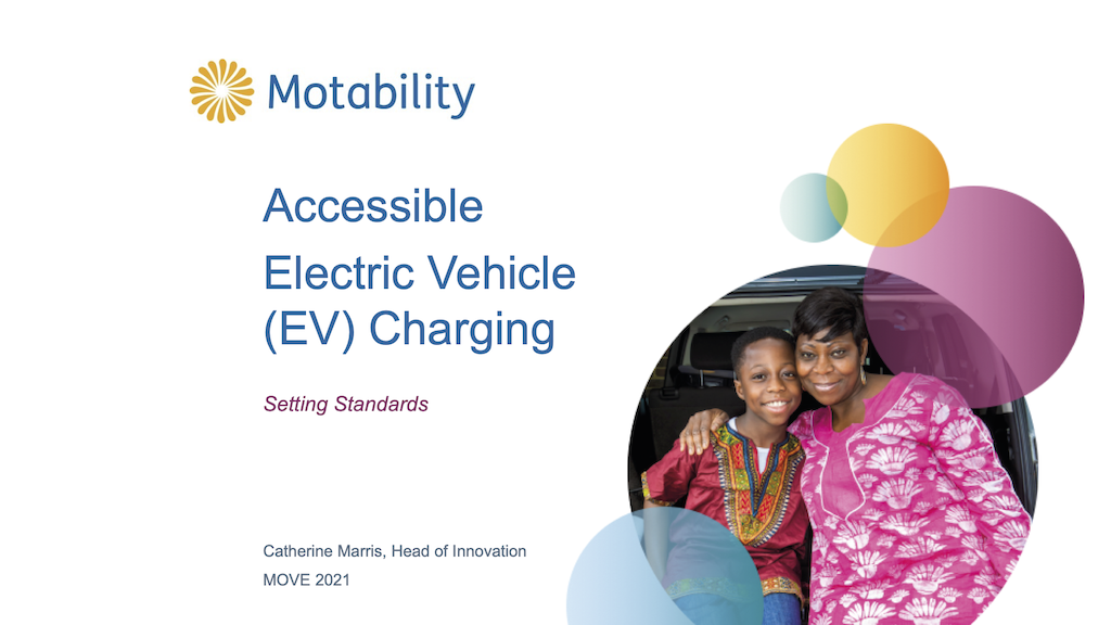 Energy + charging: accessible electric vehicle (EV) charging