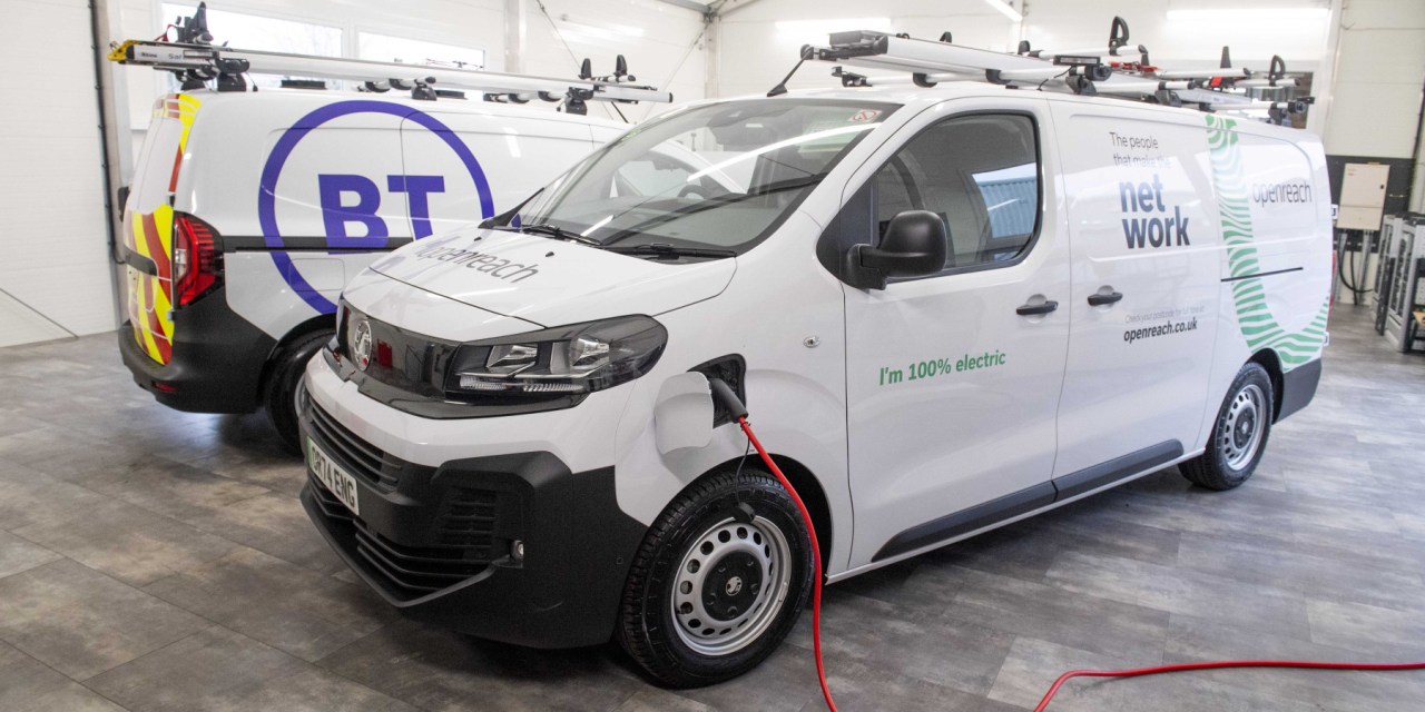 BT announces the UK’s largest ever commercial electric fleet order