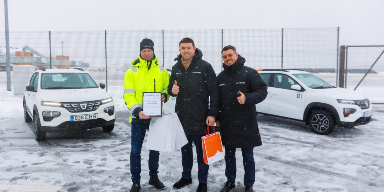 Tallinn Airport introduces first electric cars into its fleet