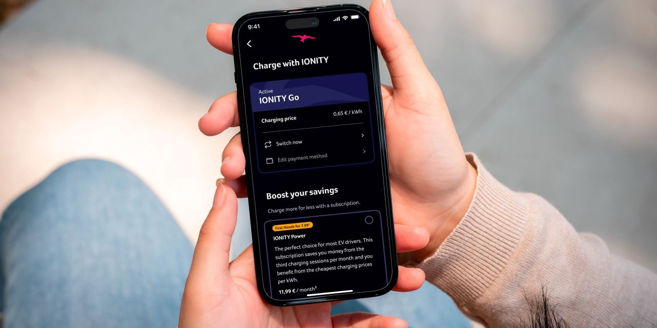 Ionity introduces new pay-as-you-go charging tariff