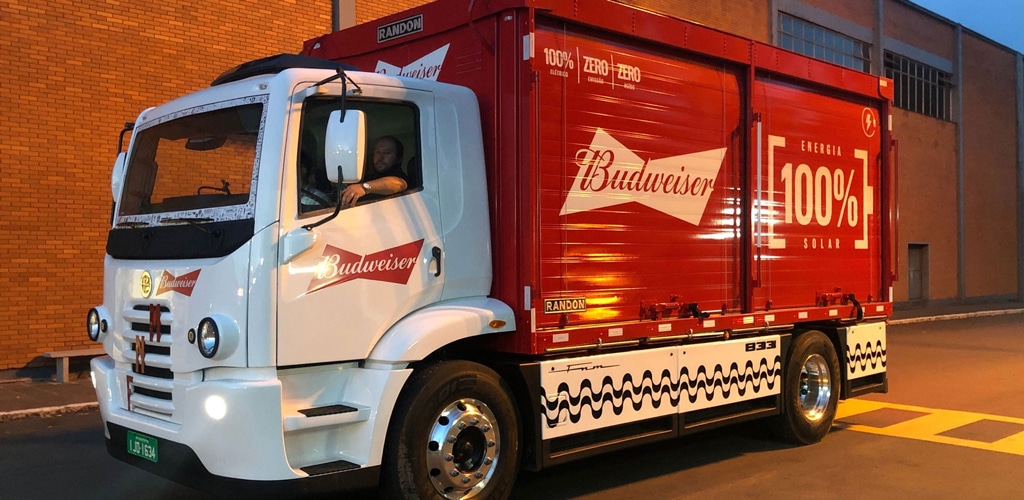 1000 fully-electric trucks for Brazilian brewing fleet