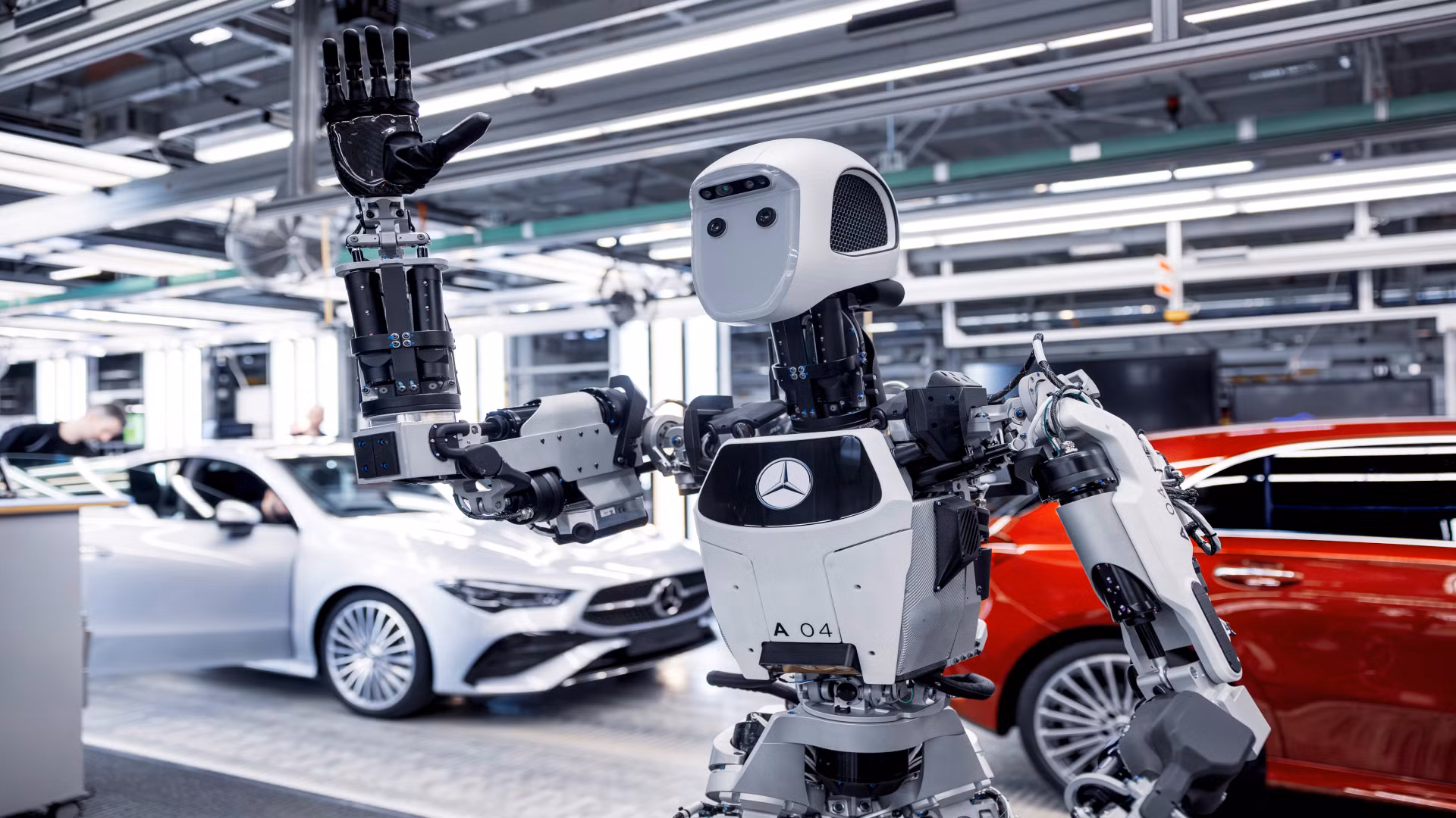 Mercedes' Apollo robot