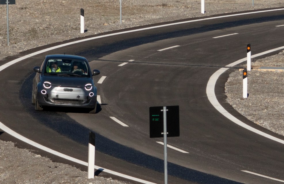 Stellantis tests in-road inductive charging on Italy’s Arena del Futuro circuit