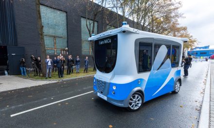Auve Tech develop new generation of self-driving shuttle called MiCa