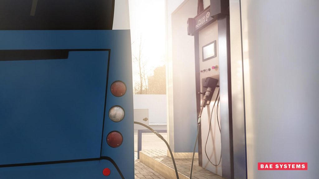 Plug Power and BAE Systems to develop powertrains and infrastructure for North American hydrogen bus OEMs