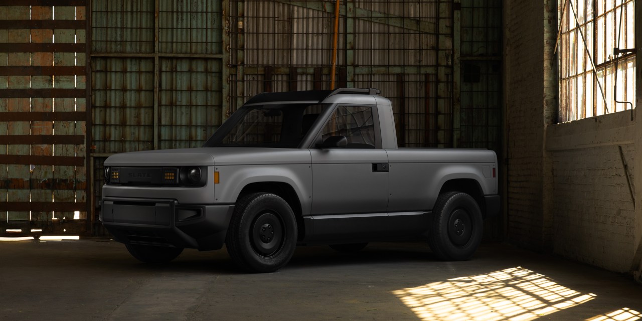 Bezos-backed Slate Auto releases inexpensive electric truck