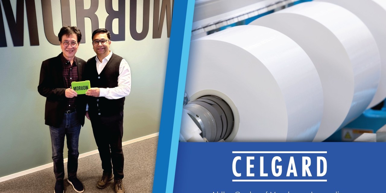 Calgary partners with Morrow Batteries to develop high voltage battery separator technologies