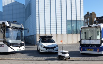 Enviro100AEV Bus wins “2025 Vehicle of the Year” at Self-Driving Industry Awards in Margate