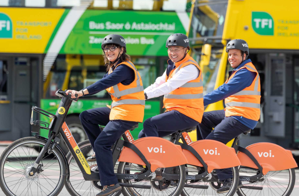 Dublin Bus and Voi set up e-bike pilot for staff to travel between bus depots