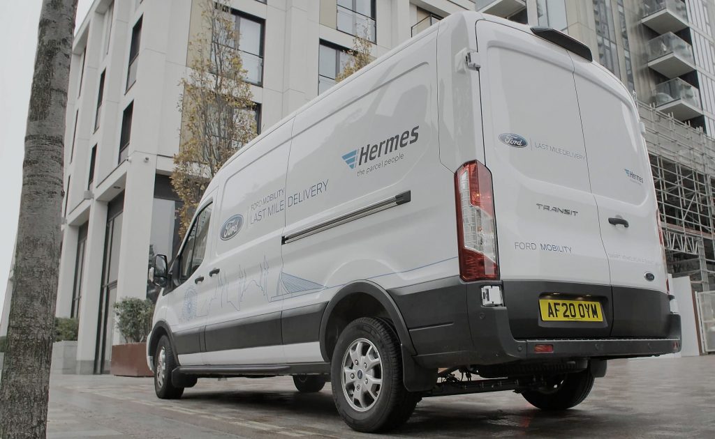 Ford and Hermes make home deliveries smarter, faster and more sustainable