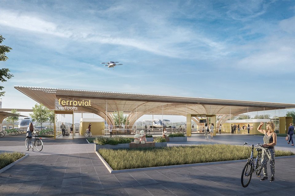 Ferrovial to develop 25 vertiports across the UK
