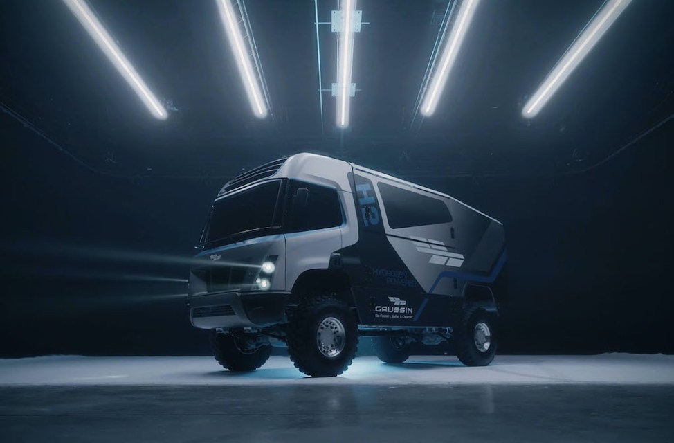 Gaussin enters hydrogen truck into 2022 Dakar Rally