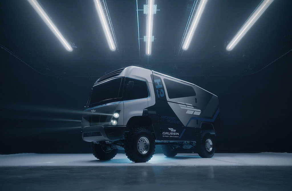 Gaussin enters hydrogen truck into 2022 Dakar Rally
