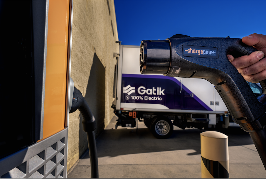 ChargePoint and Gatik partner on autonomous and electric short haul-logistics