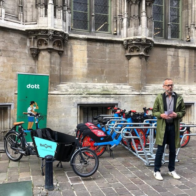 Micromobility providers combine to offer wider range of bike-sharing options in Ghent