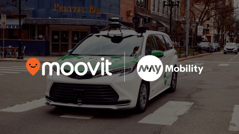 Moovit and May Mobility partner to release Autonomous Mobility Package