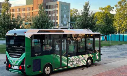 Michigan State University autonomous bus starts carrying passengers