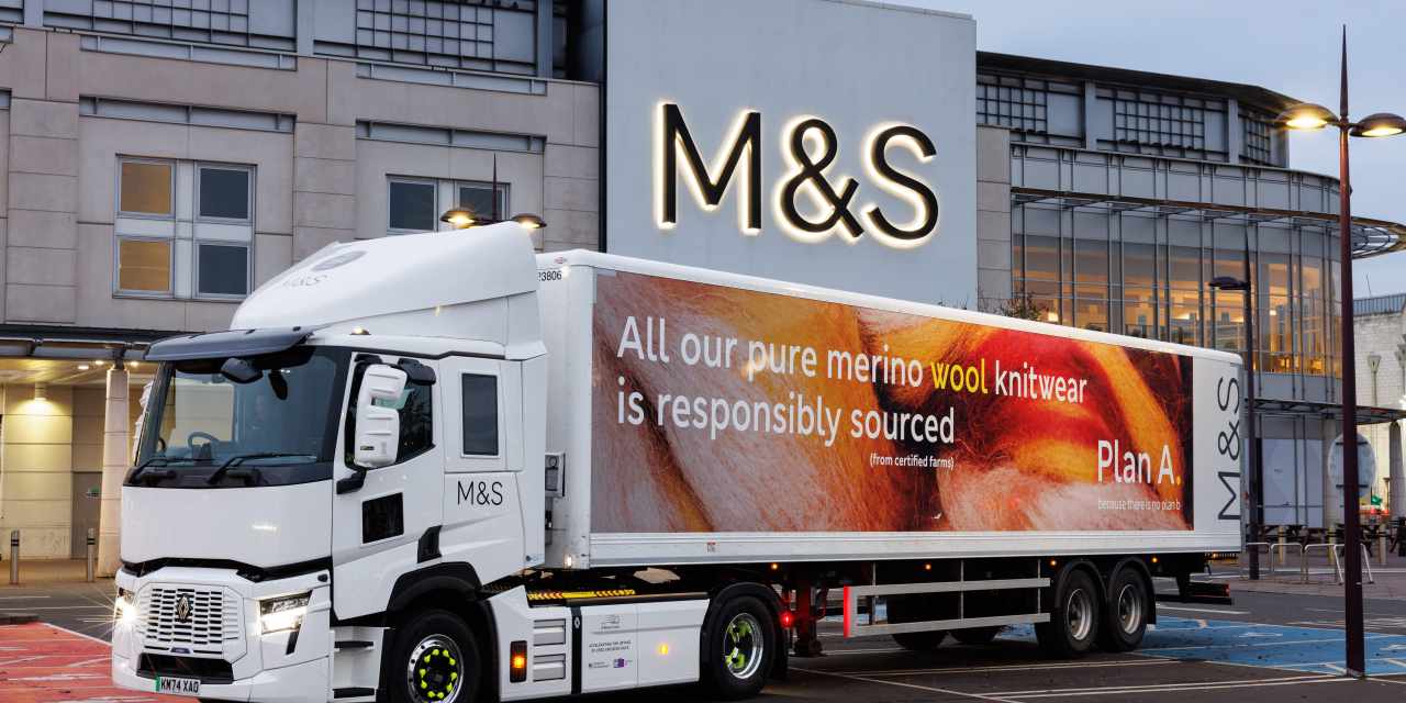 M&S adds zero emission vehicles to its logistics fleet