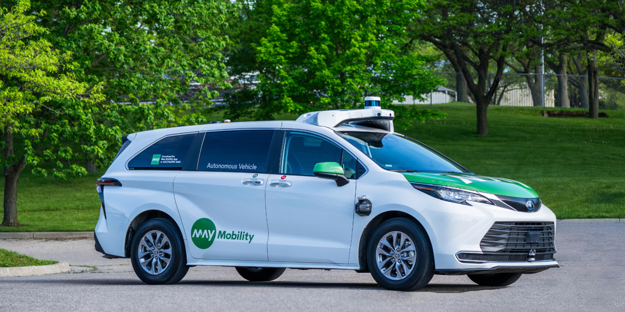 May Mobility trials driverless cars in Ann Arbor
