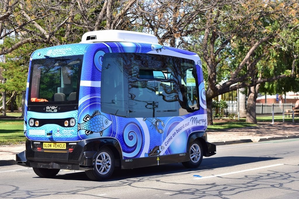 Australian autonomous electric shuttle city trial to run on open roads