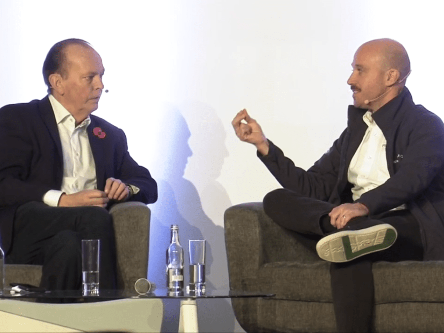 Quentin Wilson, motoring broadcaster and Ben Kilbey, CCO, BritishVolt