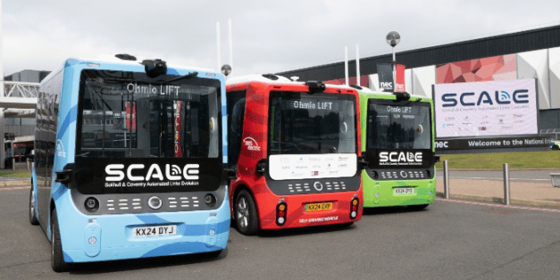Self-driving shuttle route to the NEC launches in Birmingham