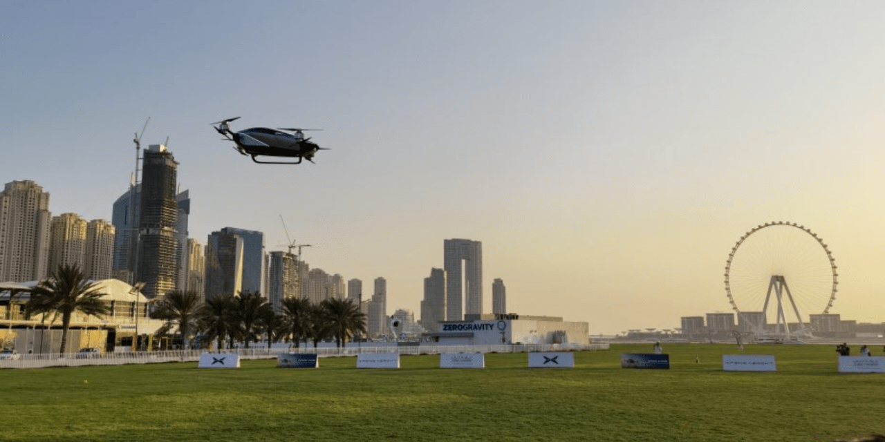 XPeng conducts first public test of its all-new flying car in Dubai