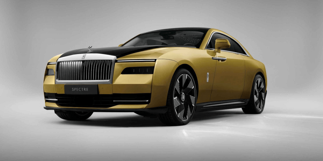 Rolls-Royce unveils its first fully electric car: The Spectre